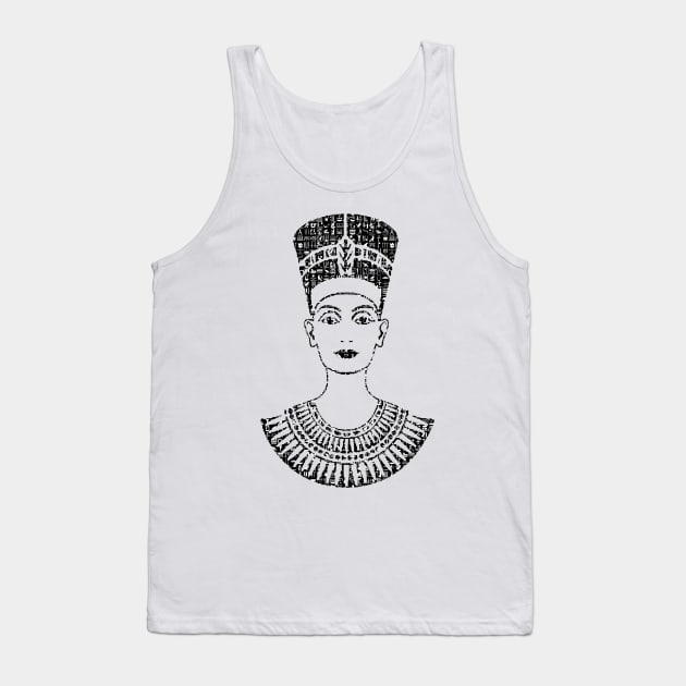 Nefertiti Tank Top by pandascool